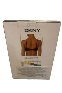DKNY 2 PACK BRA Coral And Black RRP £30 SIze S