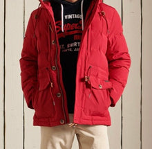 Load image into Gallery viewer, Superdry Mountain Coat Down Filled BNWT RRP £199
