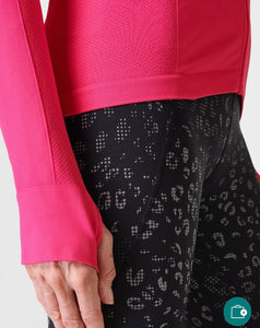 Sweaty Betty Double Layer Zip-Up Seamless Top  RRP £80